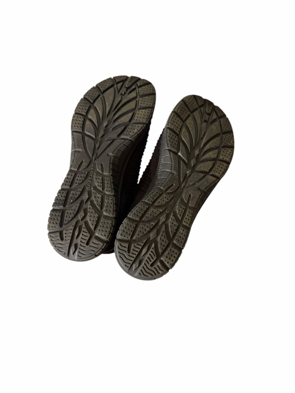 Skechers  Black Knit memory foam Slip-On Walking Shoes - Picture 4 of 9